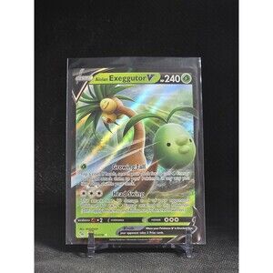 NM / M Pokémon Exeggutor V Full Art Ultra Rare Lot Of 2